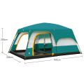 Two-Bedroom Outdoor Camping Tent, Multi-User Waterproof Big Tent